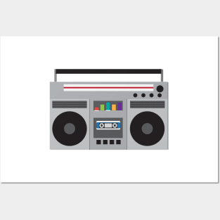 Stereo Music Boombox Posters and Art